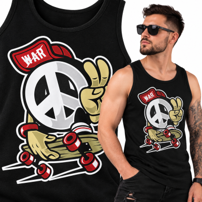 TANK TOP ANIMOWANY   PEACE